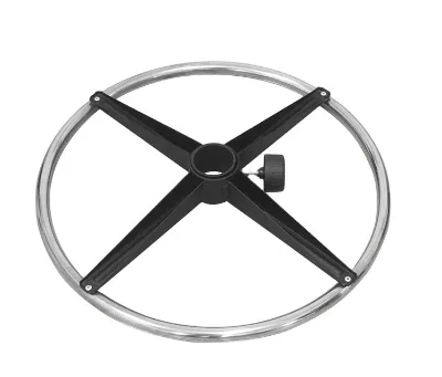 Hot Sale Best Quality Strong Steel Chrome Foot Rest for  bar Chair Spare Part bar Chair Round Foot Ring Chair Parts Footrest