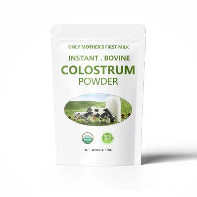 Grass Fed Colostrum Supplement Customized Pure Colostrum Powder for Energy After Exercise