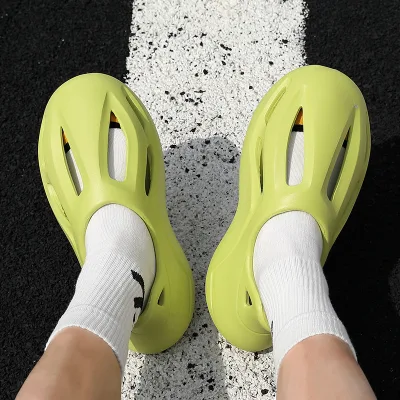 Beach Sandals Summer Garden Fashion Sandals Logo Breathable Eva Wholesale Customized Opp Bag Men's Summer Shoes