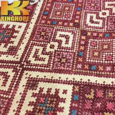 Kinghope PBRD Ethnic Kilim Print Wear Resistant Waterproof Synthetic Leather for Shoe Upper