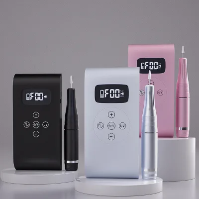 Hot Sale New 2 in 1 Nail Lamp Nail Drill Professional Tools Rechargeable Cordless Custom Logo UV Light for Salon Manicure