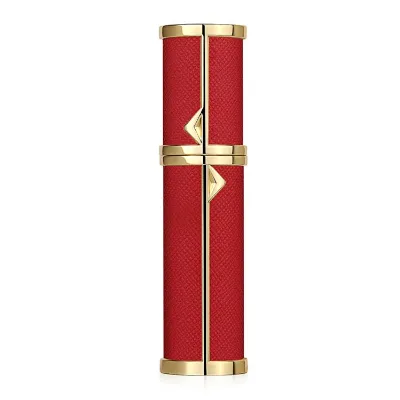 Gold Print New Atomizer Travel Empty Perfume Bottle With Box