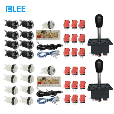 Dropshipping Zero Delay Arcade Joystick DIY Kit LED USB Encoder + Joystick + Illuminated Push Buttons