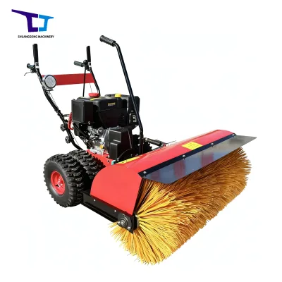 High Performance Easy Operation Mini Snow Plow Tractor with Engine Snow Shovel Machine