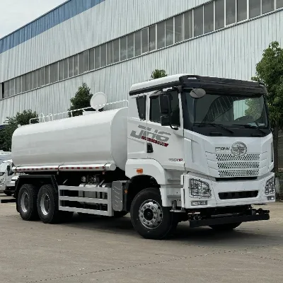 FAW 6x4 Sprinkler Truck 3000-5000 Gallon Water Tanker New  Diesel Fuel for Construction in Africa on Sale