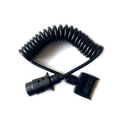 7Pin 12V TPU Trailer Cable Assembly for RV Vehicle
