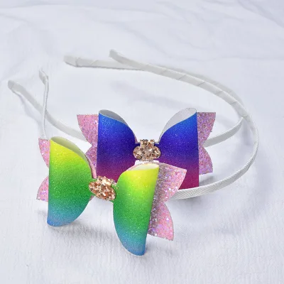 Girls and Kids' Bows Headbands Elegant Hair Bands for Parties and Daily Wear Baby Jewelry