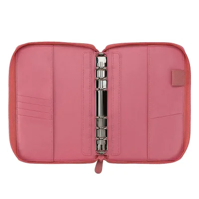 Carrying Portfolio Wallet Case Laptop Hand Carrying Briefcase Genuine Leather Zipper Purse