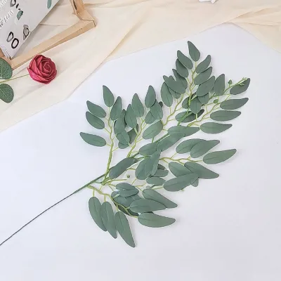 Artificial Leaves Vines Willow Leaves Wedding Path Arrangement Plant Wall Arrangement