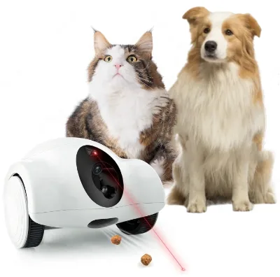 USMILEPET Factory Direct Movable Pet Robot for Dog Treat Camera1080P HD Dog Camera With Phone APP 15-Day Long Endurance for Pets
