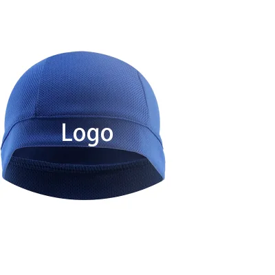 Custom Logo Summer Cool Running Cap Men Women Mesh Sweat Absorbing Hat for Cycling Sport Headscarf for Hiking Riding Beanie Caps