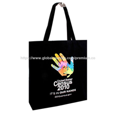 Recyclable cotton shopping bag, canvas shopping bag, tote bag big size for sale
