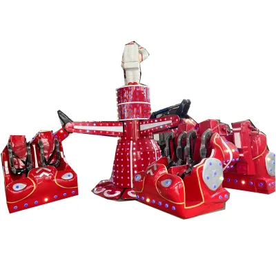 Thrilling Amusement Park Funfair Rides Crazy Dance Family Game Rotating Break Dance Musical Crazy Dance Ride