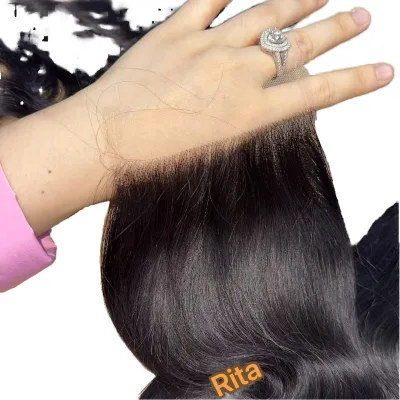 Wholesale 2x6 4x4 5x5 6x6 Straight HD Lace Closure 13x4 13x6 Hd Lace Frontal Low Price 100% Human Hair Front Closure