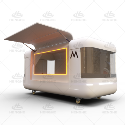 New Design Mobile Restaurant Galvanized Sheet Small Food Truck  Restaurant Mobile Pizza Coffee Station