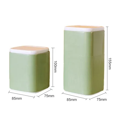 Customized Private Label Tin Tea & Coffee Tin Box Canister Gift Box for Bread Milk Food Storage