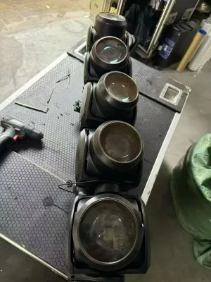 Used ACME TB5 IP LED DMX Moving Head Light 600W AC 110V/220V IP66 Waterproof 1-Year Warranty for Outdoor Concerts Parties