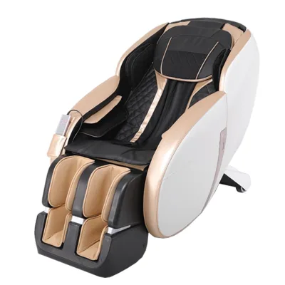 Heated Full Body Sleep Cabin Zero Gravity Leg Massage Chair With Calf Roller