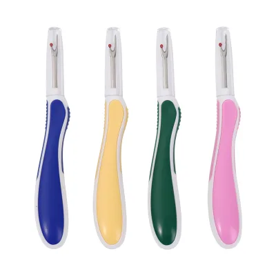 JP Good Quality Rubber-coated Handle-Effortless Stitch Removal Multi-color Silicone Seam Ripper