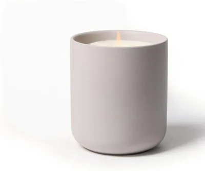 Luxury Custom Logo Ceramic Jar Natural Plant Oil Pure Wood Core Aromatherapy Candle Soy Wax Scented Candle With Gift Box
