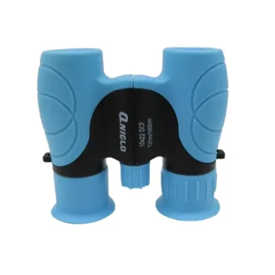 High Performance 8X21 Rubber Blue Coating Optical Kids Binocular for Outdoor Viewing Binoculars Made in China