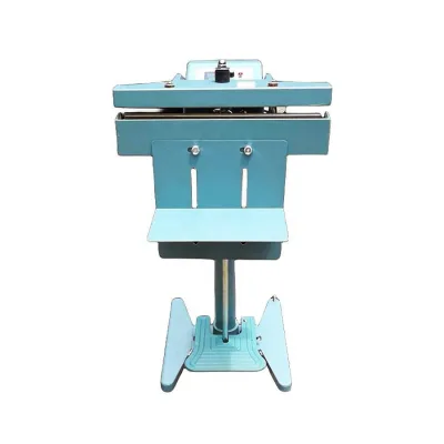 CHPSF-300X2 Electric Aluminum Frame Direct Heating Foil Plastic Bag Vertical Foot Pedal Seal Sealer Sealing Machine for Apparel