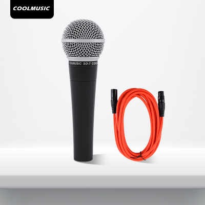 Chinese Factory Metal Professional Dynamic Microphone Noise Cancelling Studio Microphone