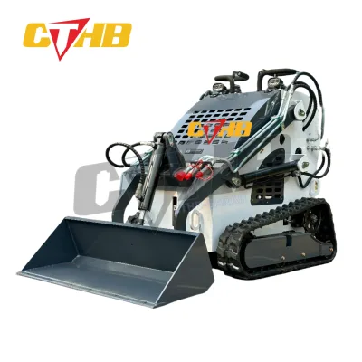 Small Loader CTHB Mini Skid Steer Loader 25HP Standing Operation Loader