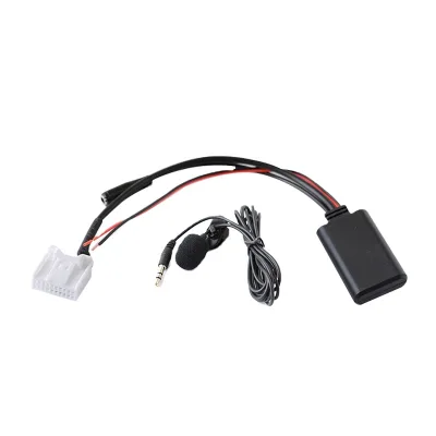 Car Wireless  Module Aux Audio Cable Music Adapter With Mic Phone for Toyota 4Runner Camry Rav4 AUX Cable