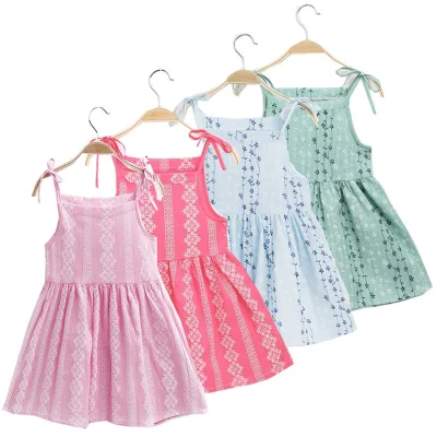 New Toddler Girl Dress Summer Baby Girl Dresses Princess Infant Baby Girl Dress for Promotion