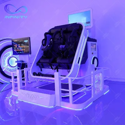 Amus Park Product Vr Flight Simulator 360 Degree Remote Control Rolling Car for Entertainment Electronical Amusement Park Rides