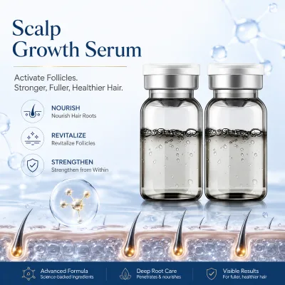 2026 Biotech Exosome Hair Growth Products Fast Acting Peptide Hair Regrowth Tonics OEM