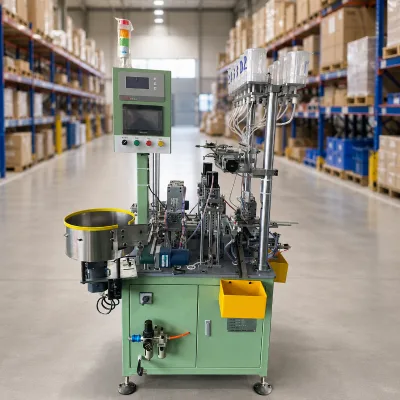 Multi-Station Rotary Table Bearing Assembly Equipment for Motor Bearing Production with Grease Filling