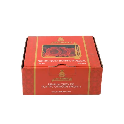 Wholesale Fast Flammable Electrical 40mm Arab Hookah Charcoal Shisha Long Burning Time Briquette YC Brand Charcoal Powder