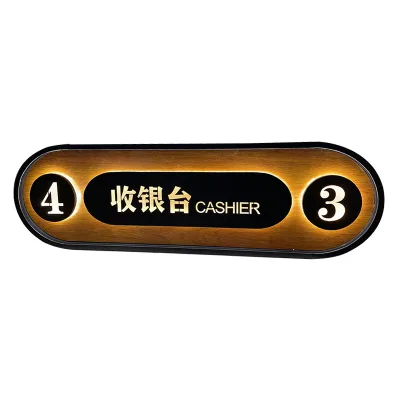 Double-Sided Illuminated Parking Lot Sign Hollow Guide Billboard for Mall Subway Station Advertising Hanging Light Box Billboard