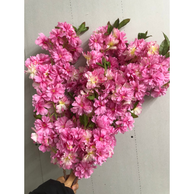 Q-2003 Cherry Blossom Branches Cherry Blooms Artificial Flowers Tall Tree Cherry Blossom