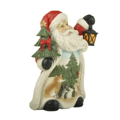 Hot Sale Christmas Resin Ornaments, Hand Painted Desktop Decor, Festive Holiday Gift