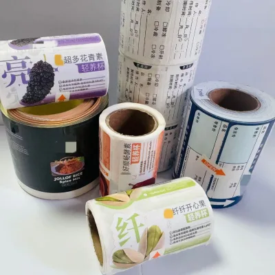 Reusable Cup Stickers | Eco-Friendly Custom Printed Milk Tea Labels for Hot and Cold Drinks Custom Printed Milk Tea Labels