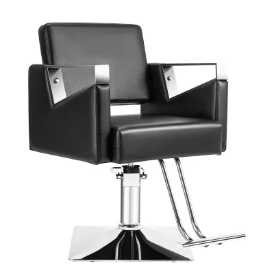 Salon Chair Hydraulic Pump Hairdressing Chair 360 Rotation Maximum Load 150 kg Hairdressing Chair with Headrest and Backrest