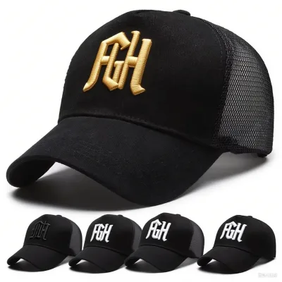 High Quality Sublimation Blank Embroidery Printed logo Printed Polyester Truck Driver Hat