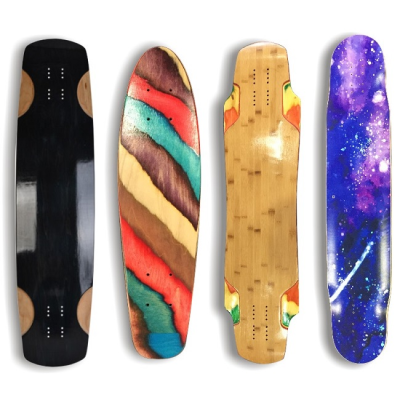 Outdoor Sports High Flexible Carbon Fiber Longboard Decks for Longboard Dancing