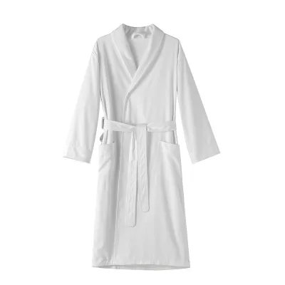 Factory price waffle bathrobes long bathrobe thin bathrobe