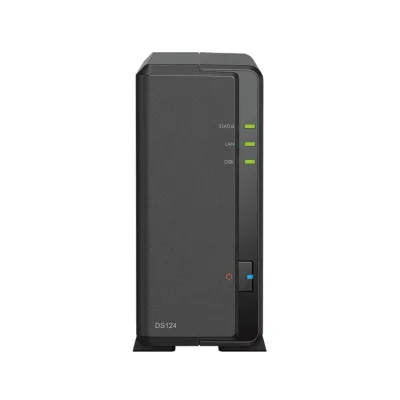 HOT Sale Stock Synology 1-Bay DiskStation DS124 Diskless Black Color NAS Server Storage