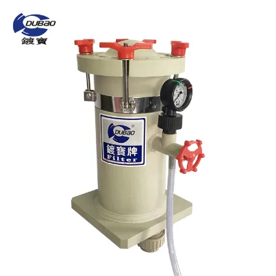 Efficient, Reliable and Sustainable PP Cartridge Filter Housing for Chemica Waterl Filtration