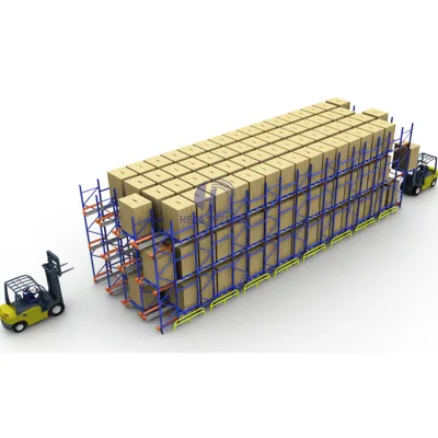 Heda Shelves Four Way Shuttle Rack Warehouse Racking Shuttle Automatic 4-Way Shuttle Racking Pallet Racking System