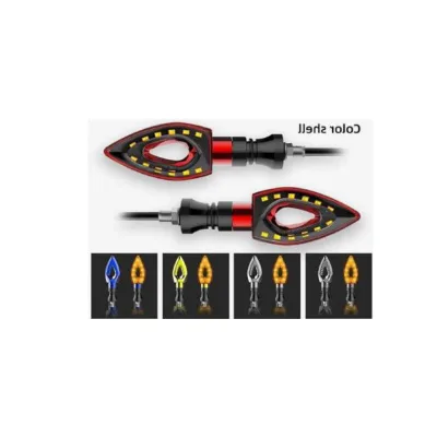 WINKER BULB Motorcycle LED Light Yellow Turn Signal Bike Headlight for Ram Truck Motorbike Indicator