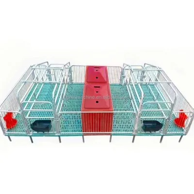 Customized High Quality Comfortable Modern Sow Farrowing Crate for Pigs Supply Feeders, Drinkers, and Other Barn Equipment