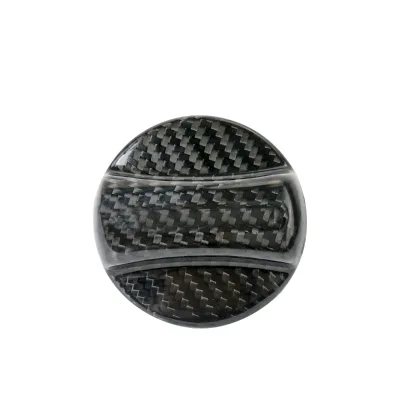 Real Carbon Fiber Car Gas Fuel Oil Tank Cover M logo Protection Sticker for BMW F30 F80 F82 F87 M2 M4 M5