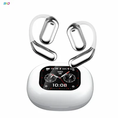 Smart AI Translation with LED Display Real Time Language Translator Wireless Bluetooth Earbuds for Travel Business Meetings