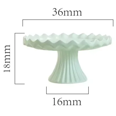 Holiday Decoration Kids Play Miniature Toys Diy Cake Stand